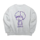 TEXASギバシ@VANILLA TASTEのぎばをスウェット Big Crew Neck Sweatshirt