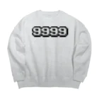 semioticaのゲームのHP的な何か（カンスト） Big Crew Neck Sweatshirt