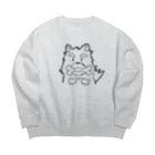 ともーのいぬ。 Big Crew Neck Sweatshirt