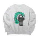 CHEAP EARPHONE CLUB のc.e.c LOGO  SWEATSHIRT ビッグシルエットスウェット