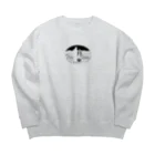 shibaminoruのお嬢さんと幽霊 Big Crew Neck Sweatshirt