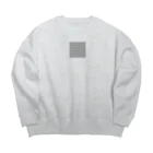 shop 135°Kの135°Kモザイクseries Big Crew Neck Sweatshirt