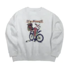 nidan-illustrationの"It's Mine!!" Big Crew Neck Sweatshirt