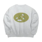 ゴブリンシャーク・ポコのミニブタとニンジン Big Crew Neck Sweatshirt