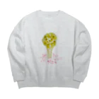 renaAのkitohana Big Crew Neck Sweatshirt