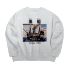 MrKShirtsの黒船 ブラックシップス Big Crew Neck Sweatshirt