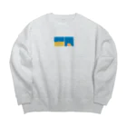 ウクライナ支援　有志チャリティーグッズ販売中のMinami Kitabayashi 4 Big Crew Neck Sweatshirt