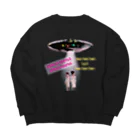 すなっく神様 2号店（店長ダリダ）の集えスペースピープル達よ✨ Big Crew Neck Sweatshirt