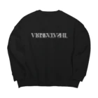 VRIGVTVSHI のICONIC© BLACK Big Crew Neck Sweatshirt