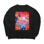 百舌式の極楽まで逢いにきて Big Crew Neck Sweatshirt