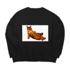 Elegant CatのElegant Cat ③ Big Crew Neck Sweatshirt
