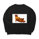 Elegant CatのElegant Cat ③ Big Crew Neck Sweatshirt