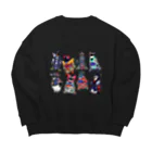 ヤママユ(ヤママユ・ペンギイナ)のKimono Penguins Big Crew Neck Sweatshirt