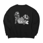 METEORのfmmd2019 Big Crew Neck Sweatshirt