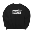 AGOAの前向き Big Crew Neck Sweatshirt