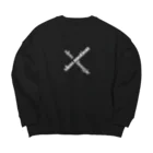 NM商会の交差 Big Crew Neck Sweatshirt