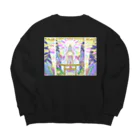 ★アトリエ ホシキラ★の天照大神～AMATERASU～ Big Crew Neck Sweatshirt