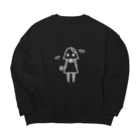 REDRUMのOBAKE HEAD GIRL Big Crew Neck Sweatshirt