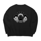 MasakiRockのよしたく兵団　2020ver　社畜ロゴ Big Crew Neck Sweatshirt