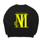 THE CANDY MARIAのTCM Big Logo yellow Big Crew Neck Sweatshirt