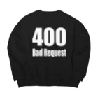 Error Correctionの400 Bad Request Big Crew Neck Sweatshirt