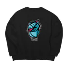 Riki Design (Okinwa Fishing style)のイカゲット!!!!  Big Crew Neck Sweatshirt