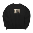 きたこのWho are you? Big Crew Neck Sweatshirt