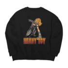 nidan-illustrationの"HEAVY TOY” Big Crew Neck Sweatshirt