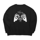 nidan-illustrationの"SUPER METRO GEAR" #2 Big Crew Neck Sweatshirt