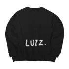 LUIZ.のLUIZ.  handwritten logo sweat ビッグシルエットスウェット