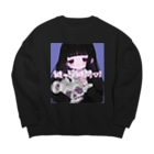 ¿^._.^の?? 💀💀 Big Crew Neck Sweatshirt