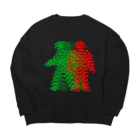 HH-jpnのsignal  Big Crew Neck Sweatshirt