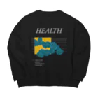 Parallel Imaginary Gift ShopのNational Health Championship ビッグシルエットスウェット