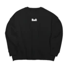 あひるの麻雀/白ポン Big Crew Neck Sweatshirt