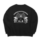 ちしま　こうのすけの蝙蝠怪獣パタパタン01 Big Crew Neck Sweatshirt