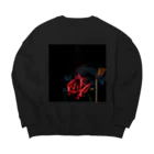 EFFECTのROSE Big Crew Neck Sweatshirt