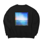 rural district onlineのocean ビックシルエットスウェット Big Crew Neck Sweatshirt