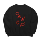 おまにこふのおまにこトレーナー Big Crew Neck Sweatshirt