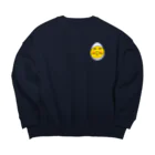 たまごセレクトショップのたまごグッズ Big Crew Neck Sweatshirt