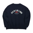 粕谷幸司 as アルビノの日本人の6月13日のアルビニズム Big Crew Neck Sweatshirt