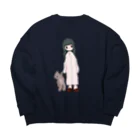 うがいちゃんのお部屋のnemu Big Crew Neck Sweatshirt