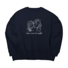 かずまろのロングバケーション。 Big Crew Neck Sweatshirt