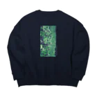 Nashimoto's Kitchenの白詰草はそこに Big Crew Neck Sweatshirt