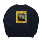 OWAYON ∞ （オワヨン　インフィニティ）の【引退馬支援企画】GOOD LUCK TO THE END ウォールTYPE Big Crew Neck Sweatshirt