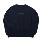 Yuma KawanoのCoffee Boy Big Sweat Big Crew Neck Sweatshirt