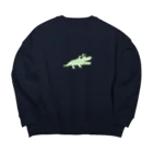 kenjidohiのDHKN7 わに Big Crew Neck Sweatshirt