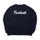 KAWAGOE GRAPHICSの定番FOOTBALL Big Crew Neck Sweatshirt