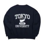 9bdesignのトーキョー・スシ・ウニバーシティ Tokyo Sushi Uni-versity ビッグシルエットスウェット