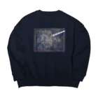 海賊猫 cocoの『銀河鉄道の夜』④「ほんたうのさいはひ」 Big Crew Neck Sweatshirt