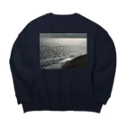 空屋　sorayakusakaの202004241513000　銀の海岸線 Big Crew Neck Sweatshirt